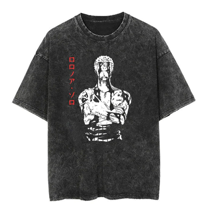 Vintage Oversized Jujutsu Kaisen Graphic Tee