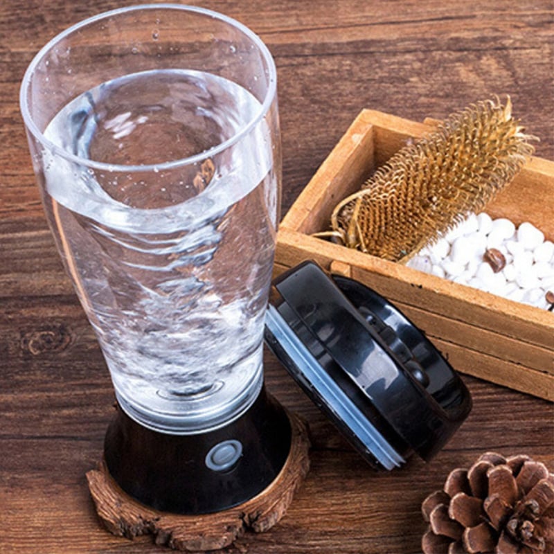 Automatic Protein Powder Mixer with Water Cup