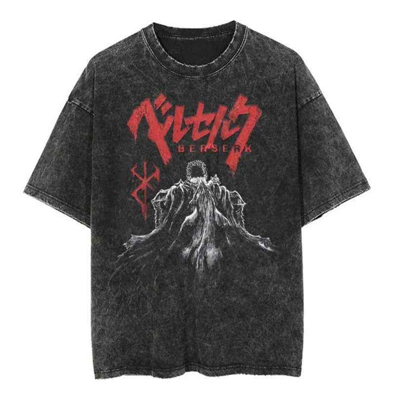 Vintage Oversized Jujutsu Kaisen Graphic Tee