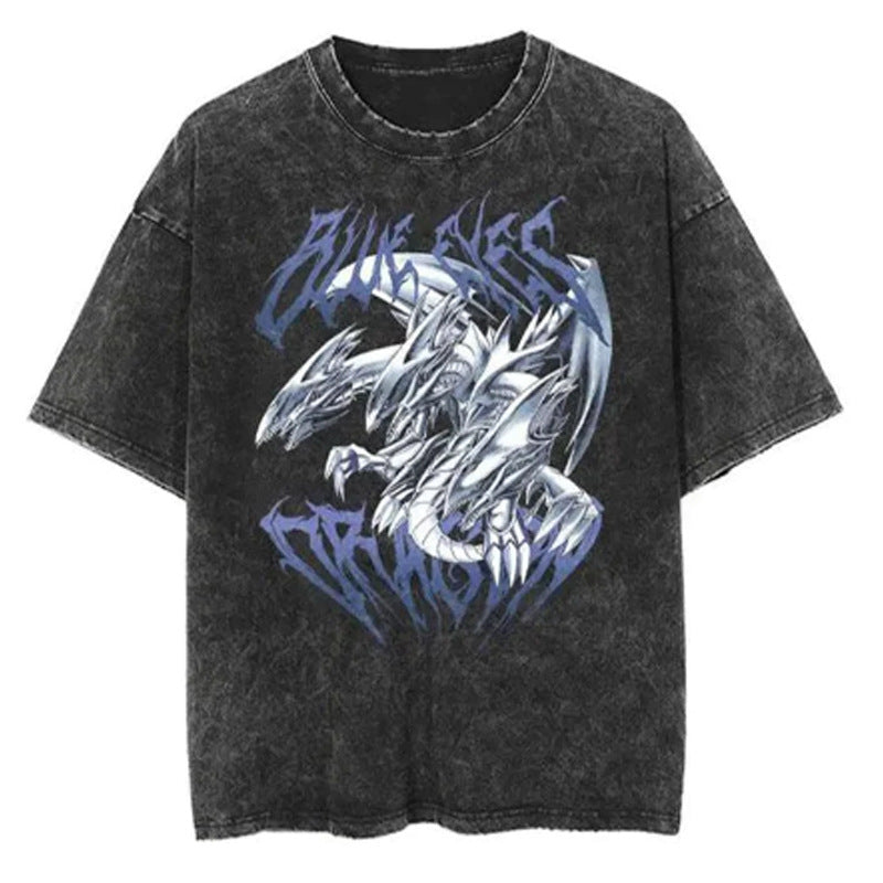 Vintage Oversized Jujutsu Kaisen Graphic Tee