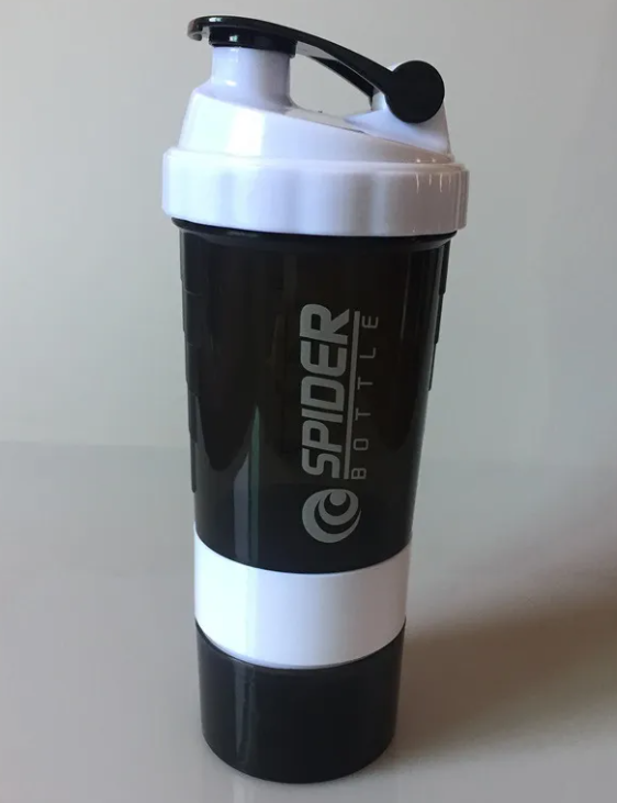 500ml Double Layer Plastic Shaker Cup