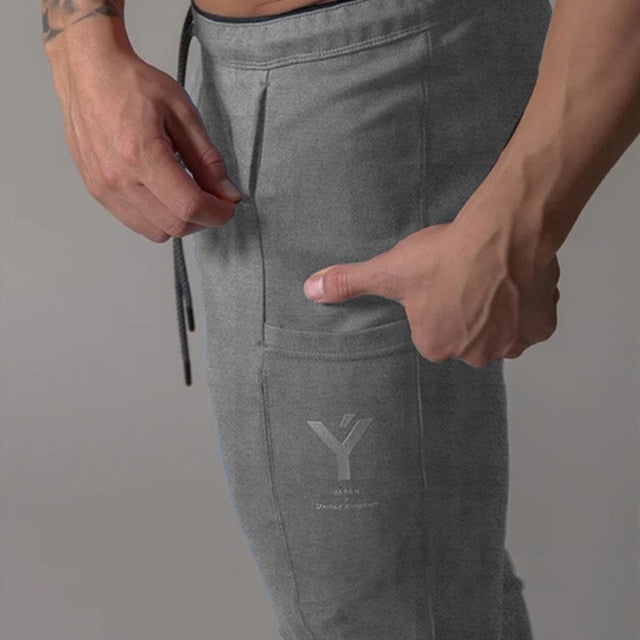 Men's Slim Fit Cotton Jogging Pants for Gym & Casual Wear