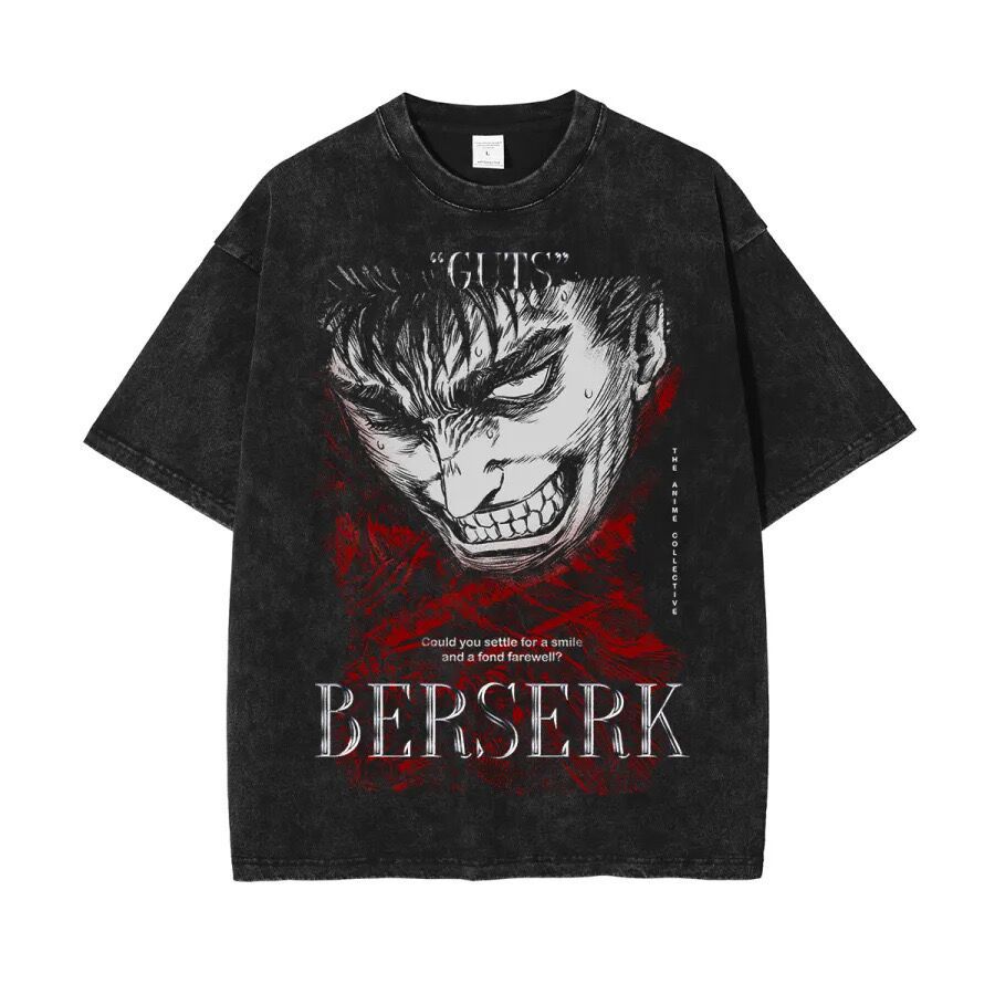 Vintage Oversized Jujutsu Kaisen Graphic Tee