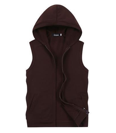 Men's Sleeveless Workout Hoodie for Gym and Running