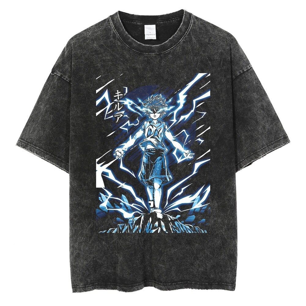Vintage Oversized Jujutsu Kaisen Graphic Tee