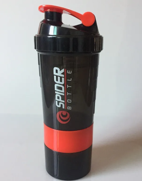 500ml Double Layer Plastic Shaker Cup